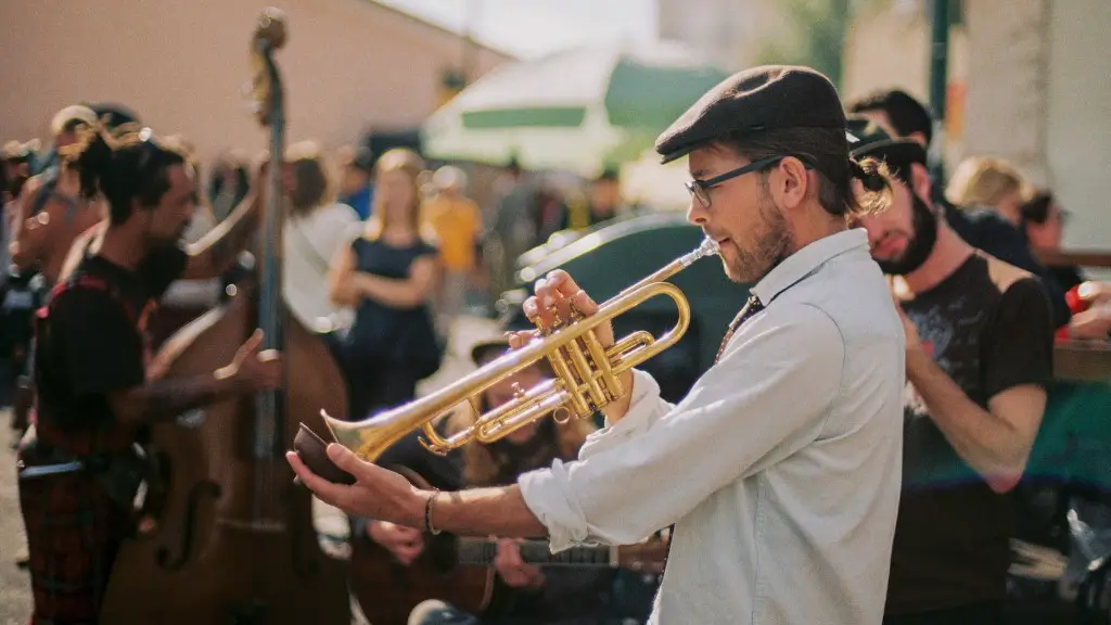 When the saints go marching in trumpet?