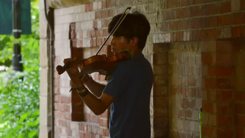 How much is the average violin